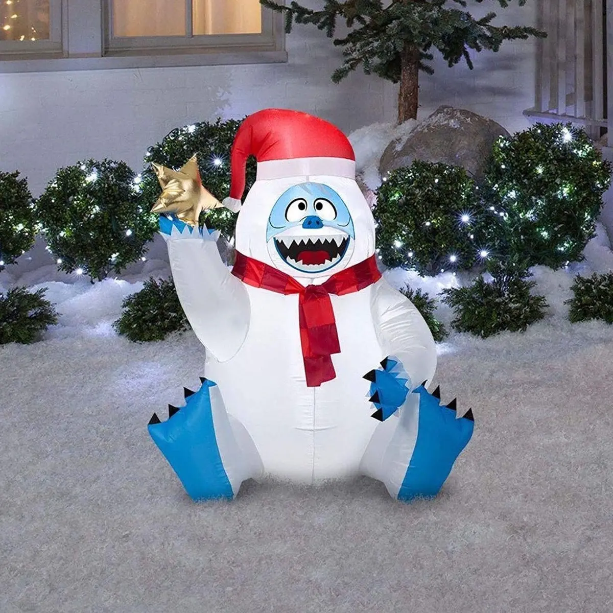 Airblown® Christmas Inflatable Bumble With Star From Gemmy 1
