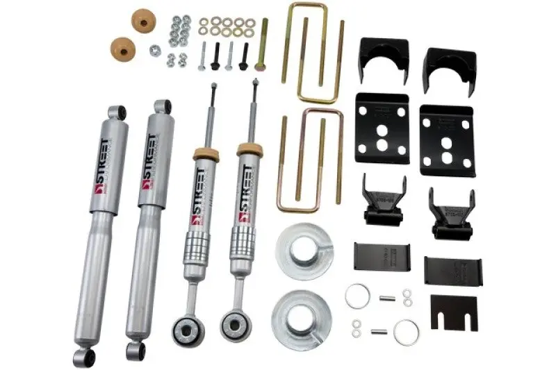 Belltech Lowering Kit With Sp Shocks – 1” Or 3” Front / 5.5” Rear Drop For 2009–2013 Ford F-150 Regular Cab 2Wd Short Bed 1