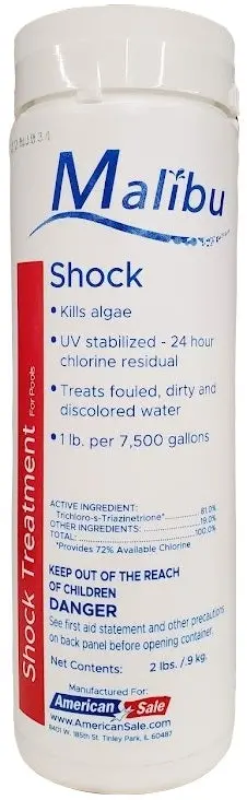 Malibu Pool Shock 1