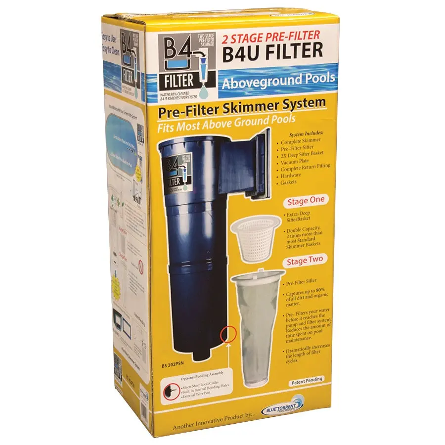Pro-Series Hydromatic Pre-Filter Skimmer System For Above Ground Pools 1