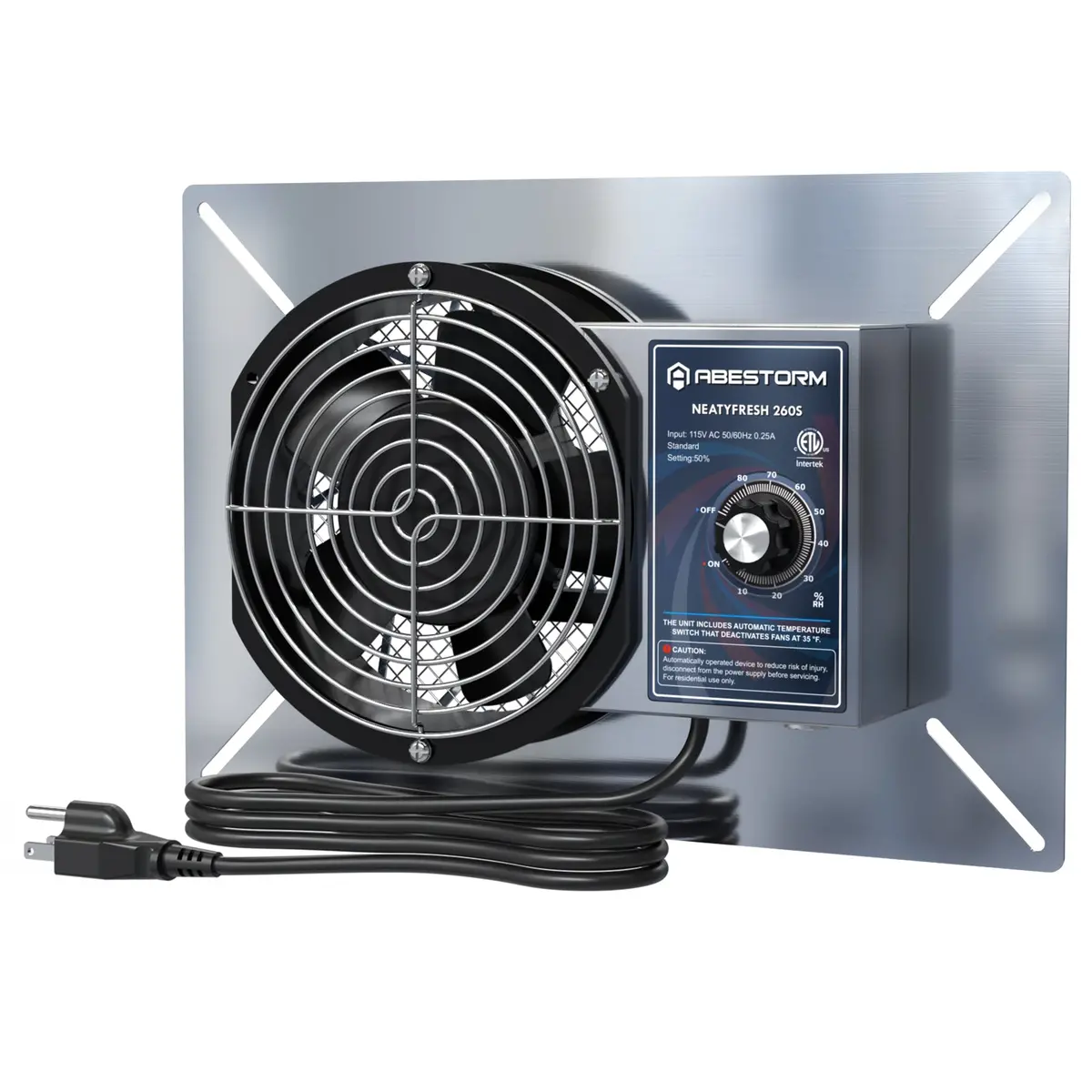 Abestorm 260Cfm Crawlspace Ventilator Fan | Neatyfresh 260S 1
