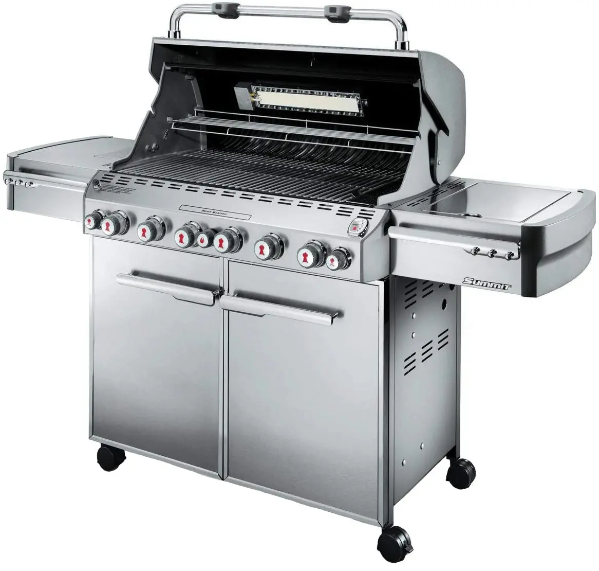 Weber Summit® S-670 Stainless Steel Lp Grill 1