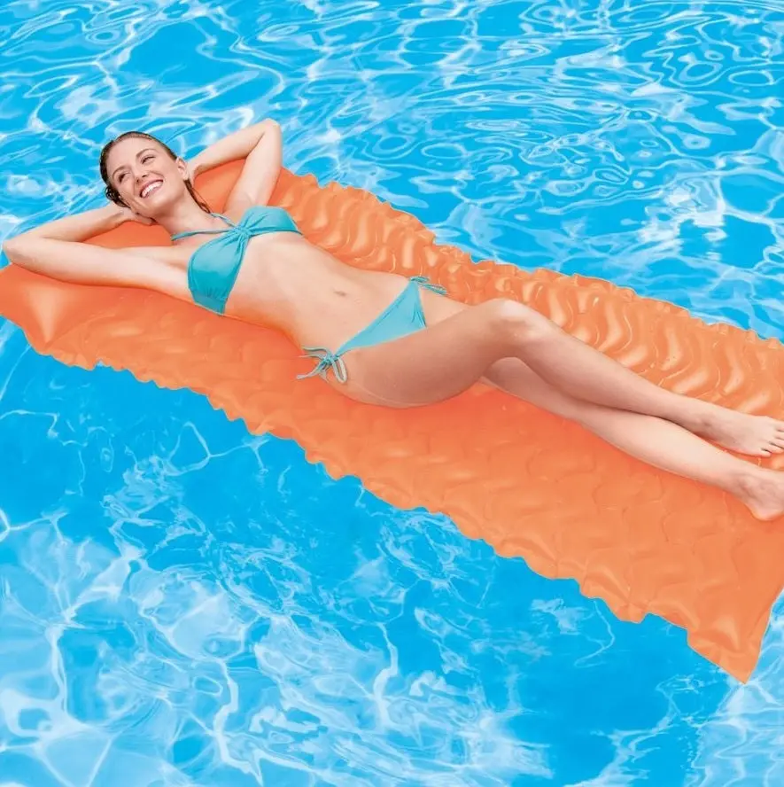 Intex Tote 'N Float™ Wave Inflatable Pool Mat 1
