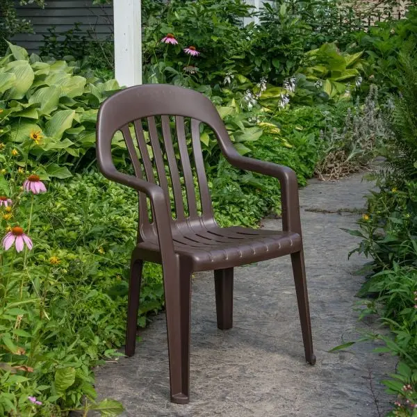 High-Back Resin Stacking Chairs 1