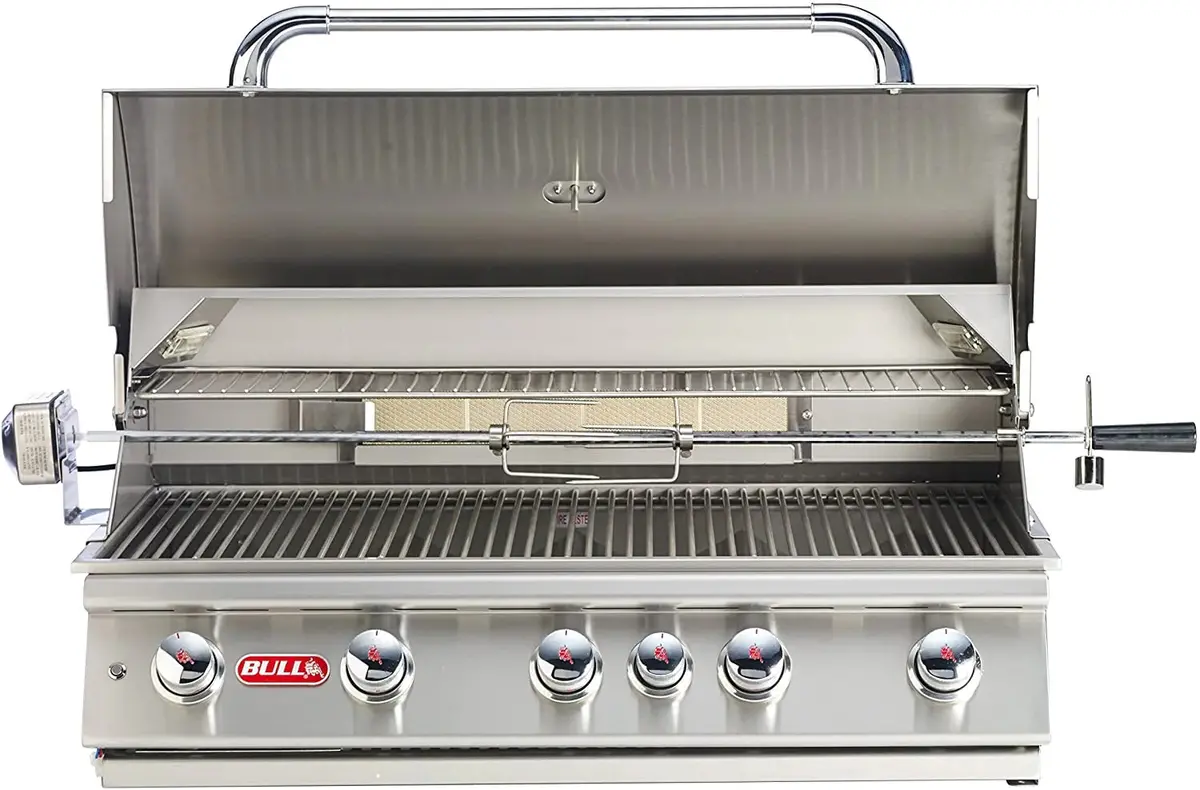 Bull 38" Brahma 5-Burner Drop-In Grill Head 1
