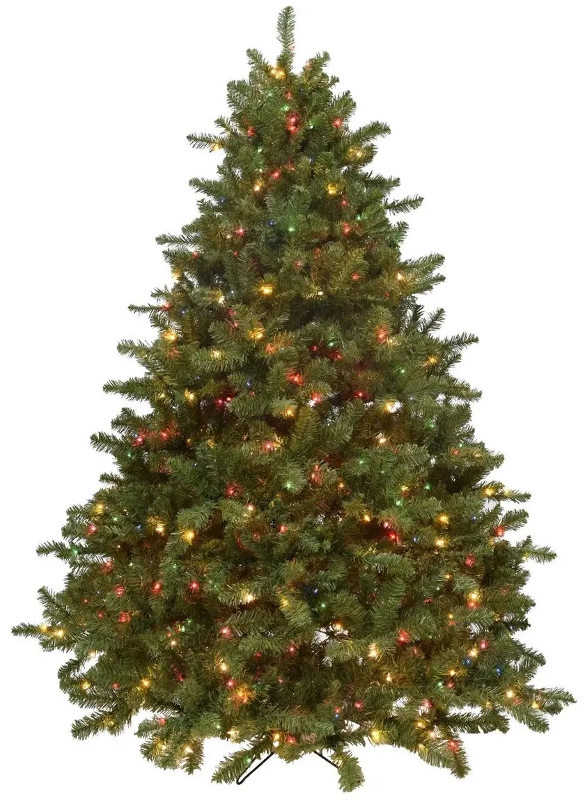 7.5' Monterey Instant Lite Pole Pre-Lit Artificial Christmas Tree 1