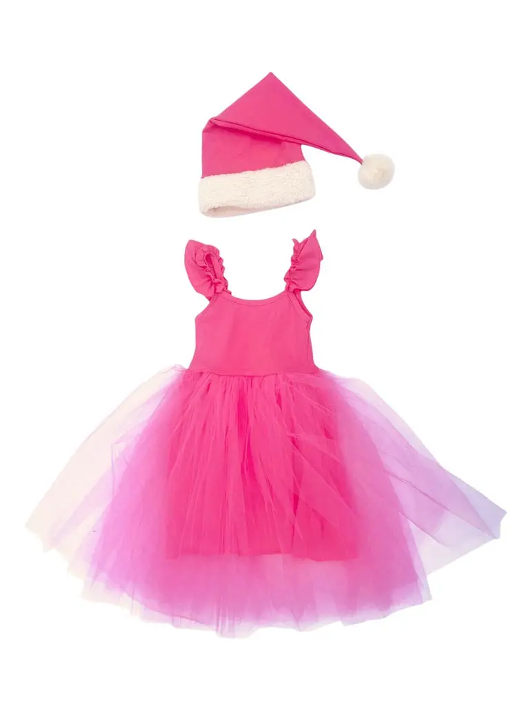 Band Of The Wild Pink Elf Holiday Dress 1