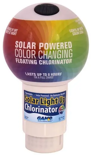 Solar Color-Changing Floating Globe Chlorinator 1