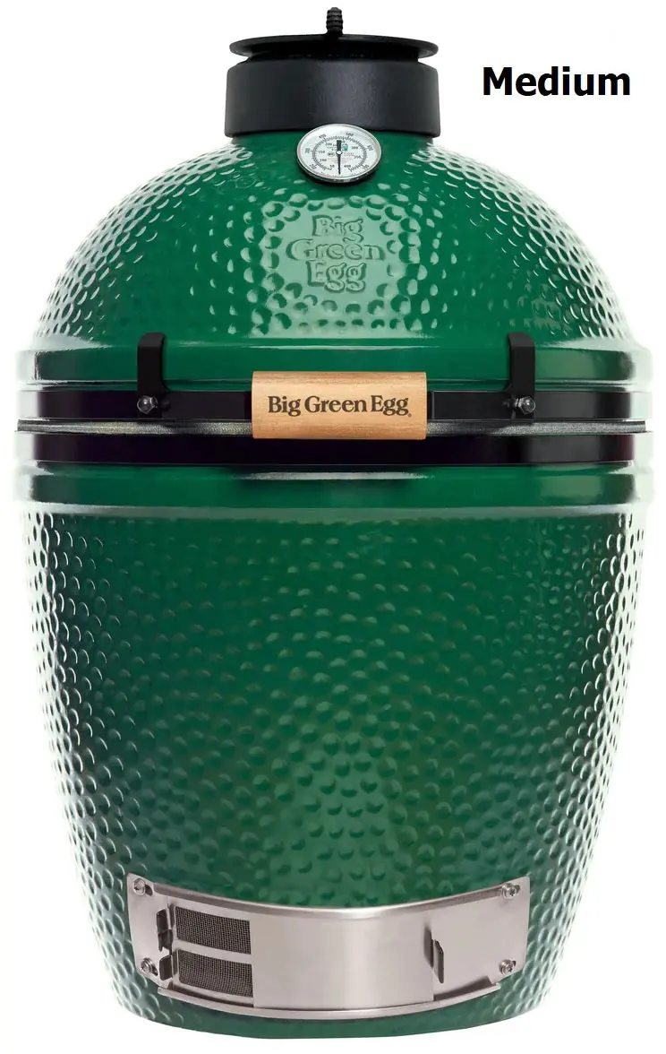 Big Green Egg Medium Egg Grill With Nest Option 1