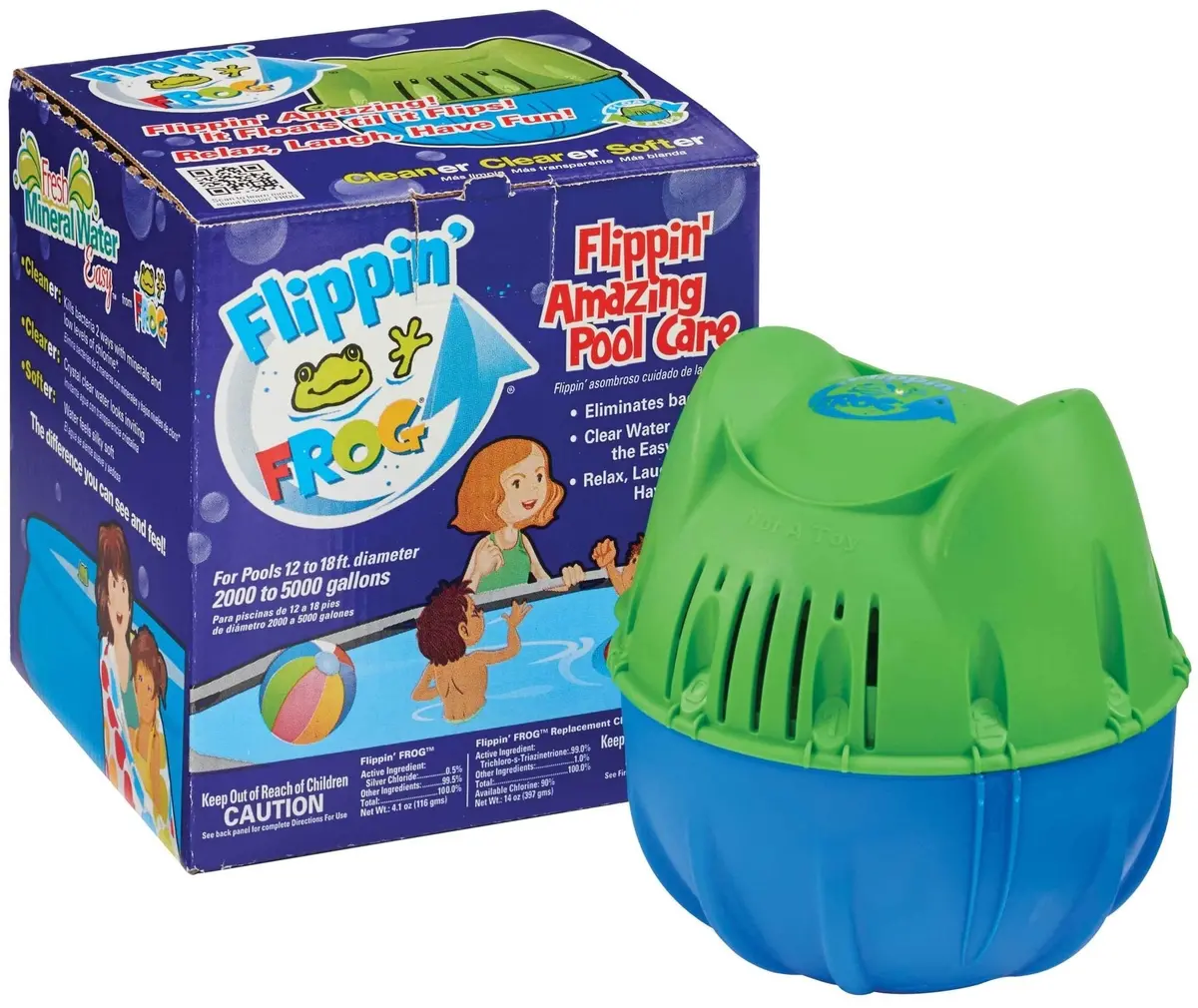 Flippin' Frog® Pool Sanitizing System 1