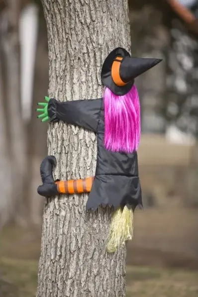 24" Crashing Witch By Gemmy 1