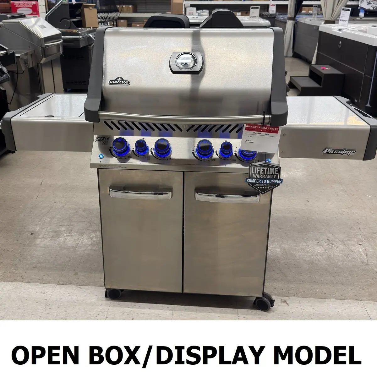 Outlet Napoleon Prestige 500 (Lp) Grill 1