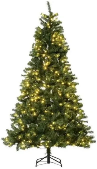 7.5' Glenwood Spruce Pre-Lit Artificial Christmas Tree 1