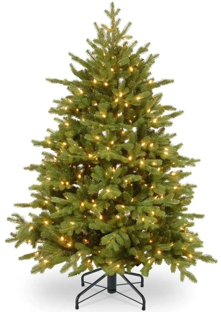 4.5' Amherst Fir Dual Color Led Powerconnect™ Pre-Lit Artificial Christmas Tree 1
