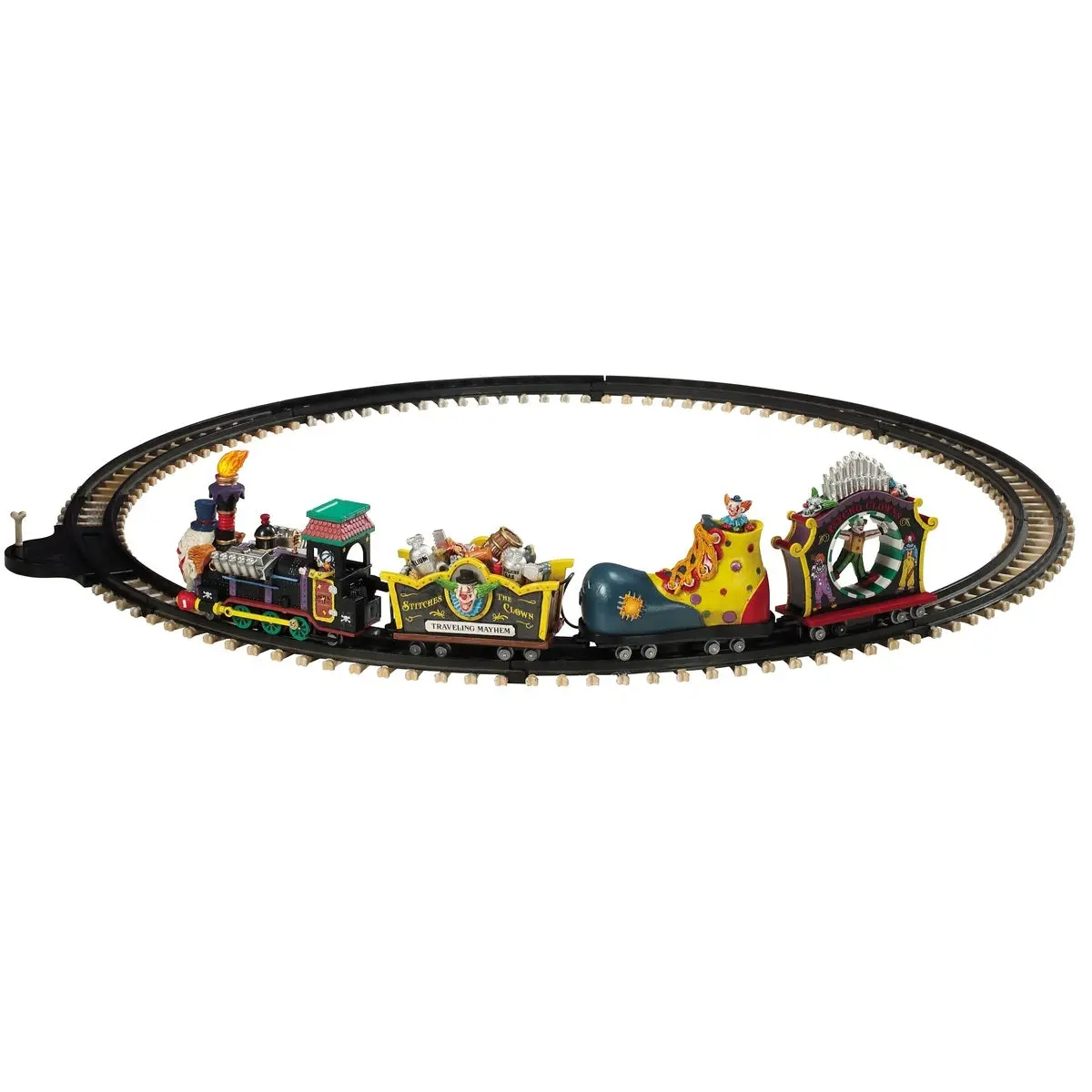 Lemax Spooky Town Crazy Clown Express #94486 1