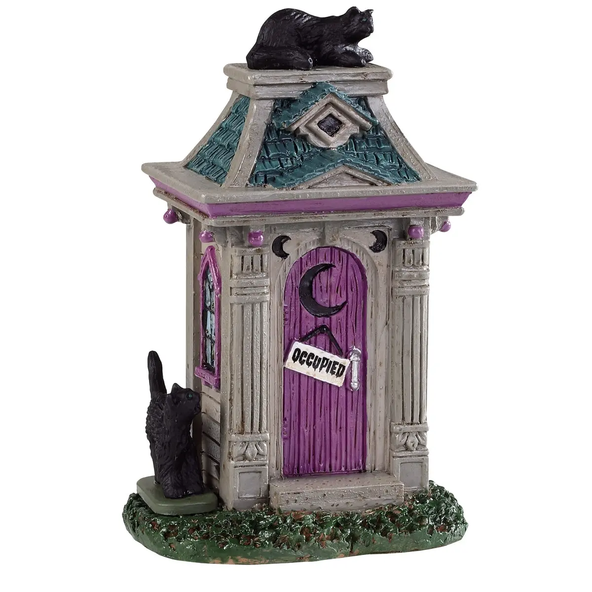 Lemax Spooky Town Haunted Outhouse #94523 1