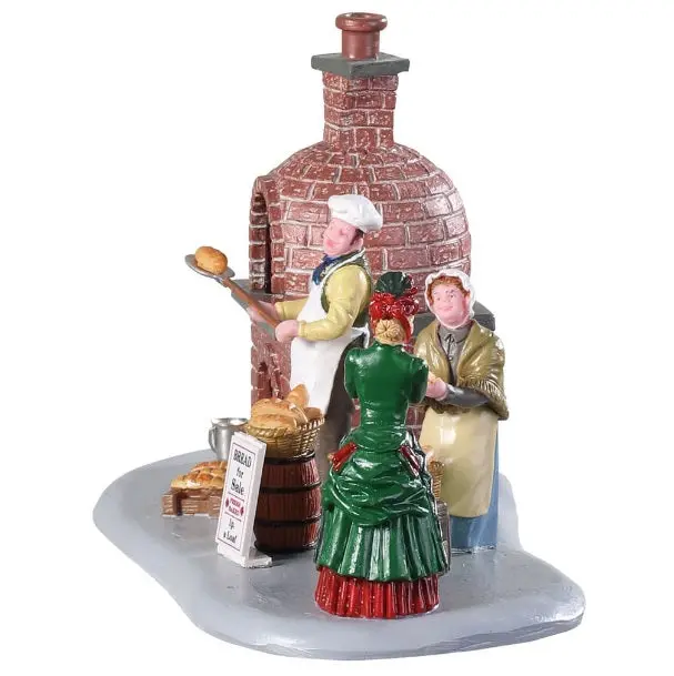 Lemax Caddington Village Table Piece: Bread Bakers #94530 2