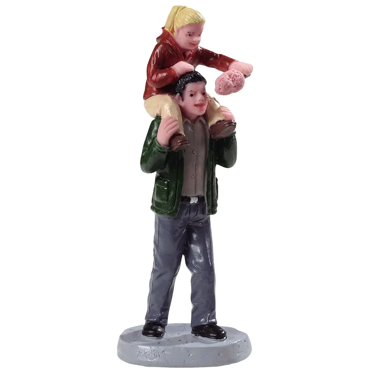 Lemax Carnival Figurine: Sharing Cotton Candy #92775 1