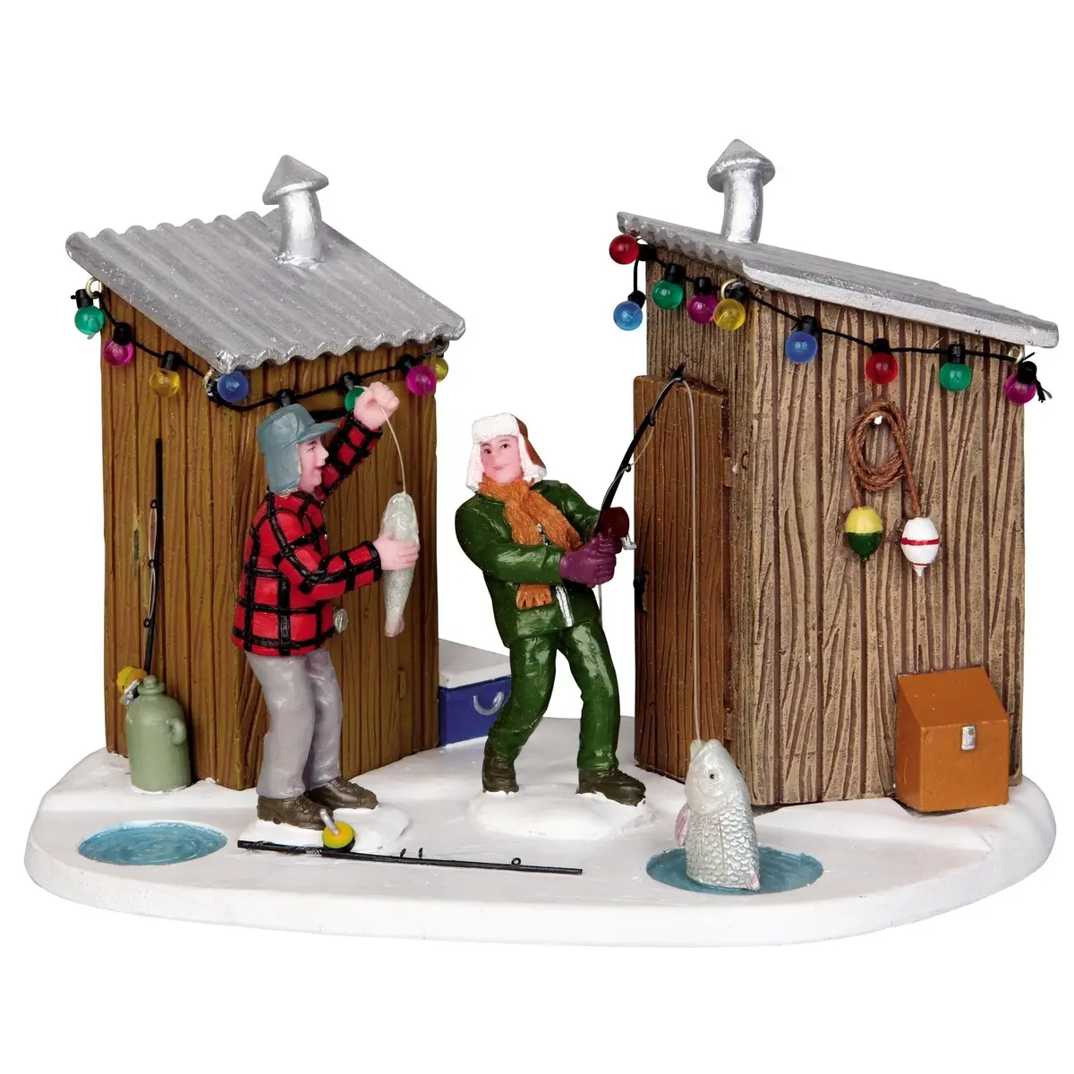 Lemax Vail Village Table Piece: Friendly Competition #23951 1