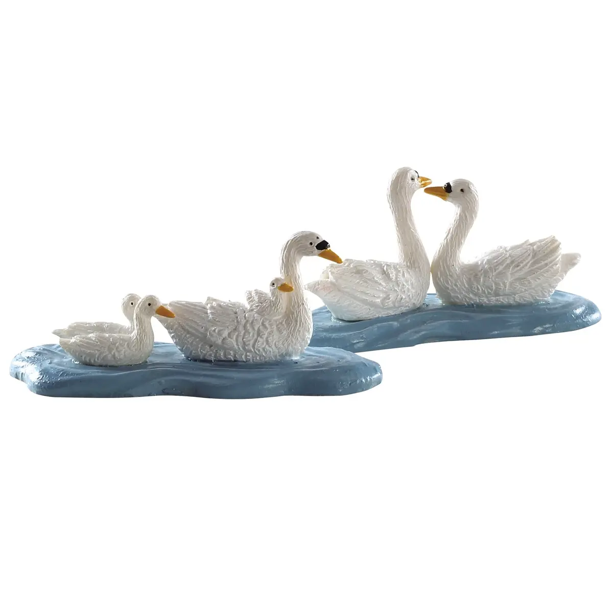 Lemax General Collectibles Figurine: Swans, Set Of 2 #82613 1