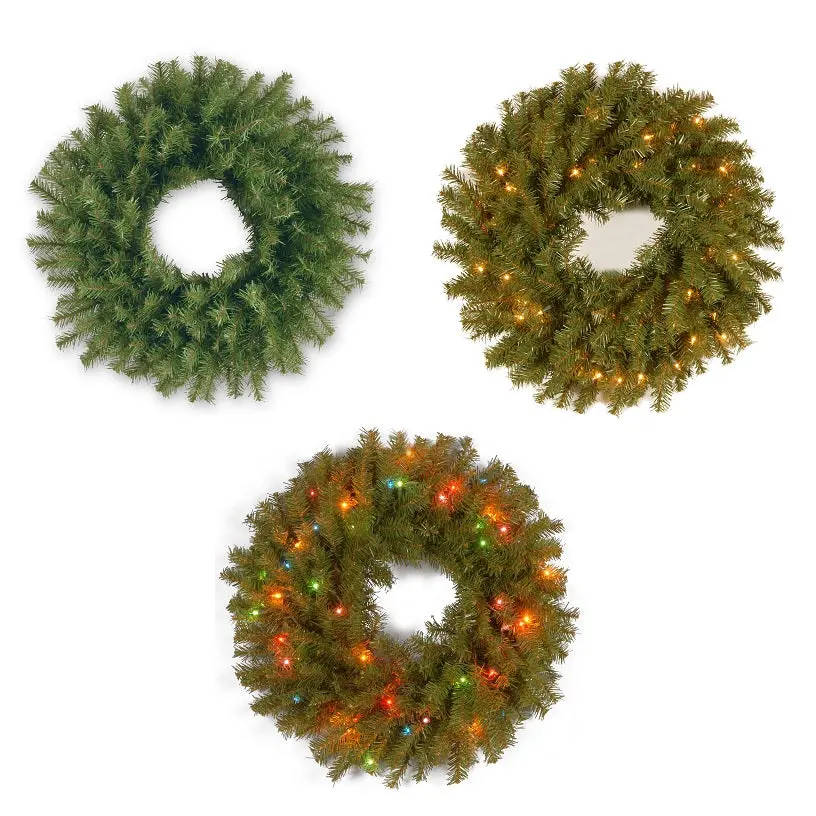 24" Albany Fir Artificial Christmas Wreath 1