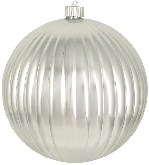 200Mm Looking Glass Shatterproof Ripple Ball Ornament 2