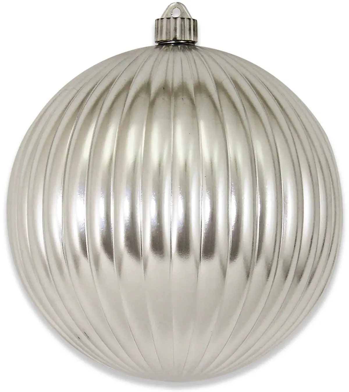 200Mm Looking Glass Shatterproof Ripple Ball Ornament 1
