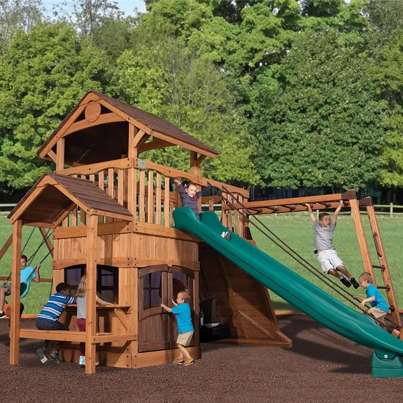 Olympian Outlook Xl 4 Play Set By Backyard Adventures 1