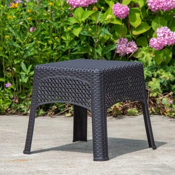Woven Patio Side Tables 1