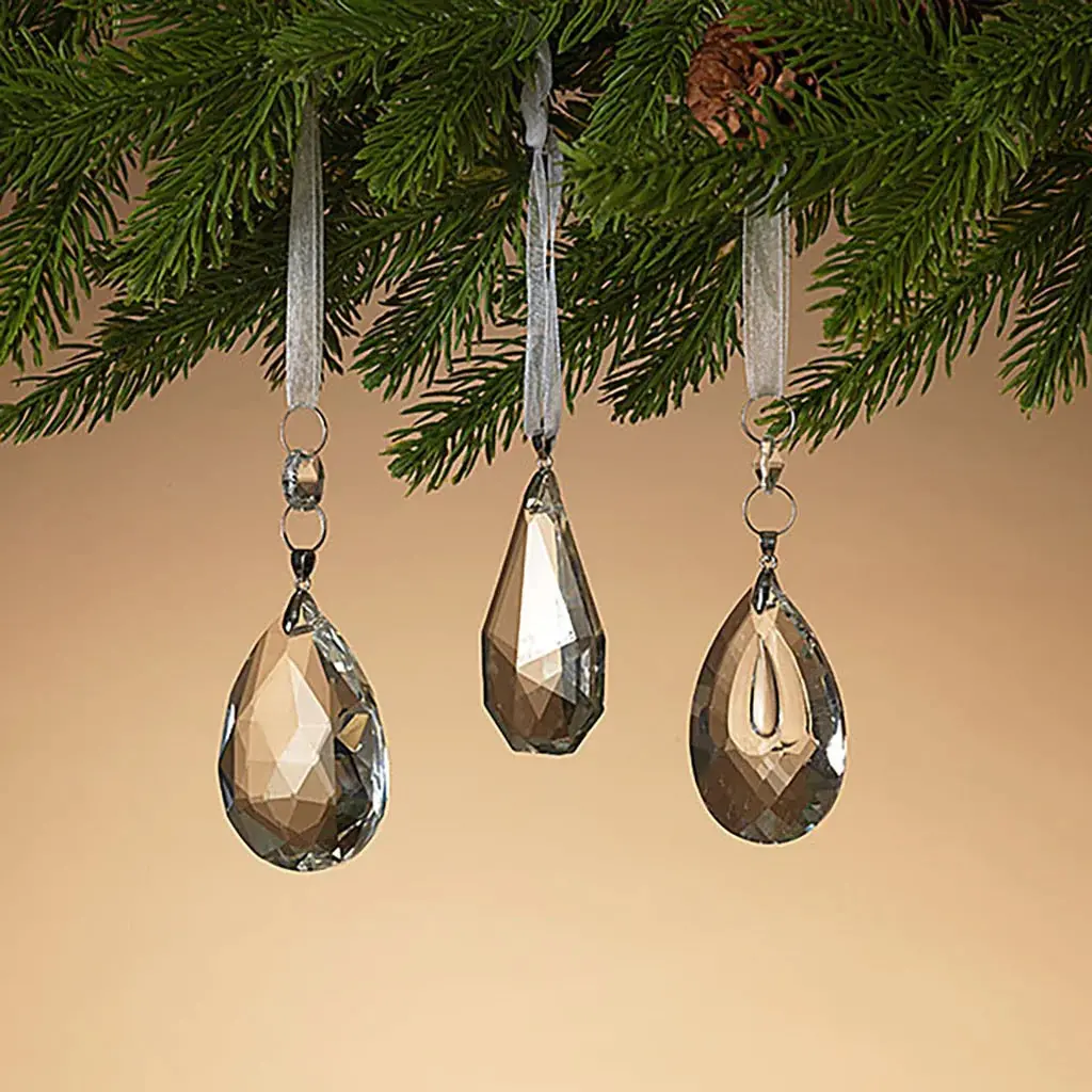 7.5" Glass Jewel Ornament 1