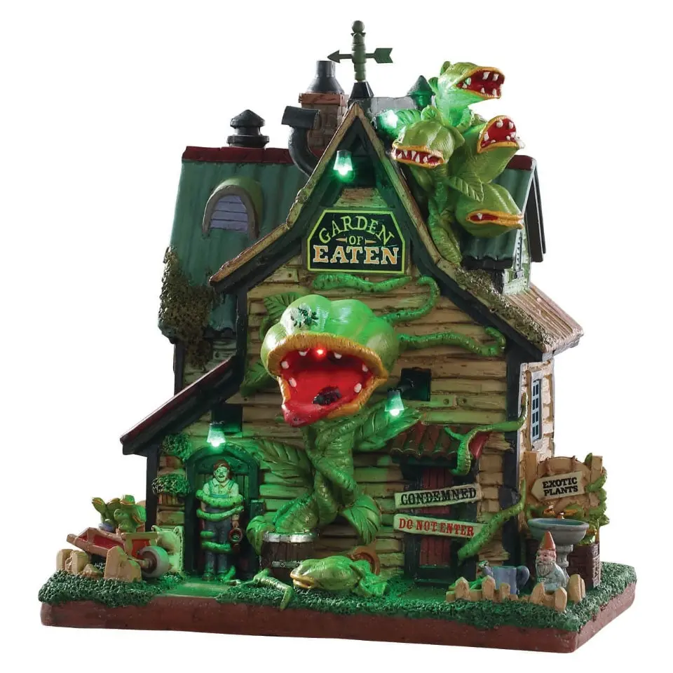 Lemax Spooky Town Garden Of Eaten Nursery #95445 1