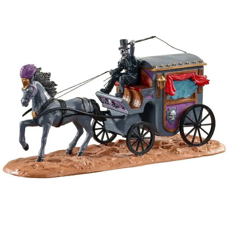 Lemax Spooky Town Phantom Coach #03517 1