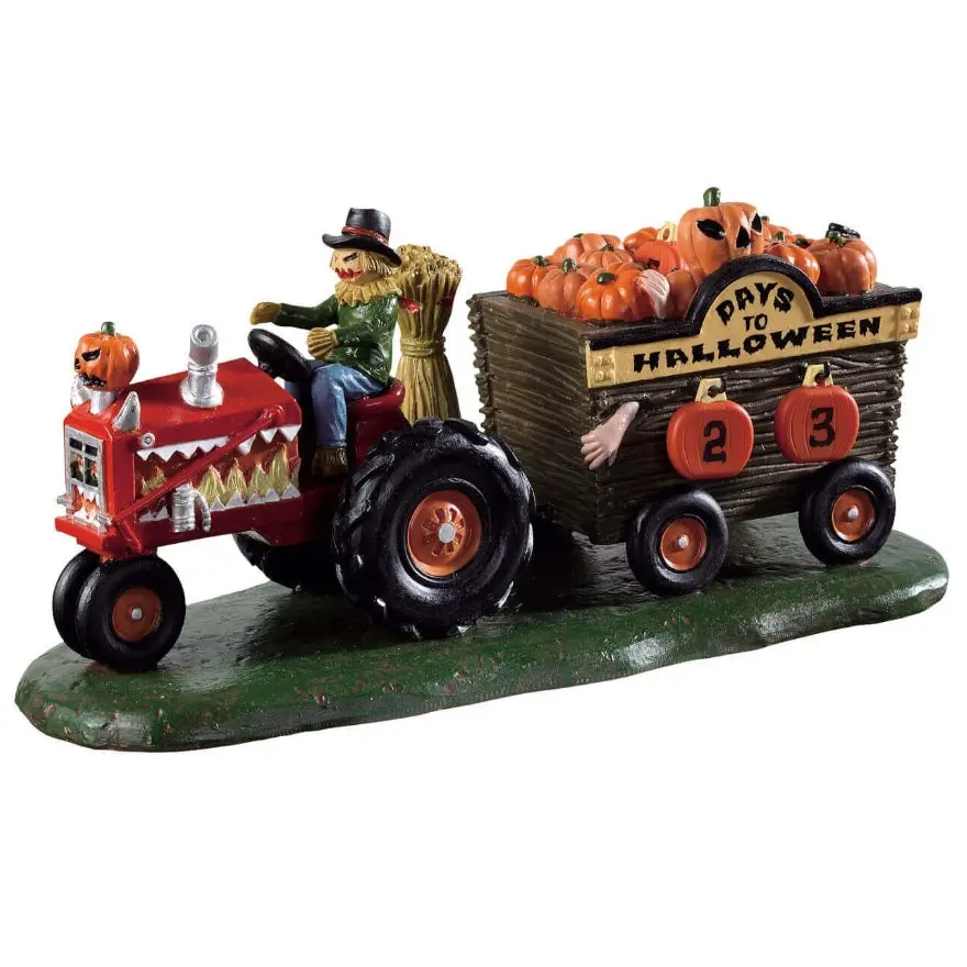 Lemax Spooky Town Pumpkin Haul Countdown #93414 1