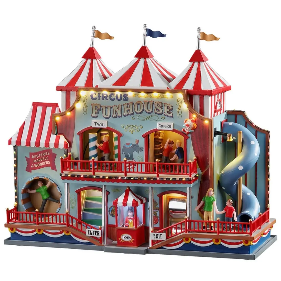 Lemax Carnival Sights & Sounds: Circus Funhouse #05616 1