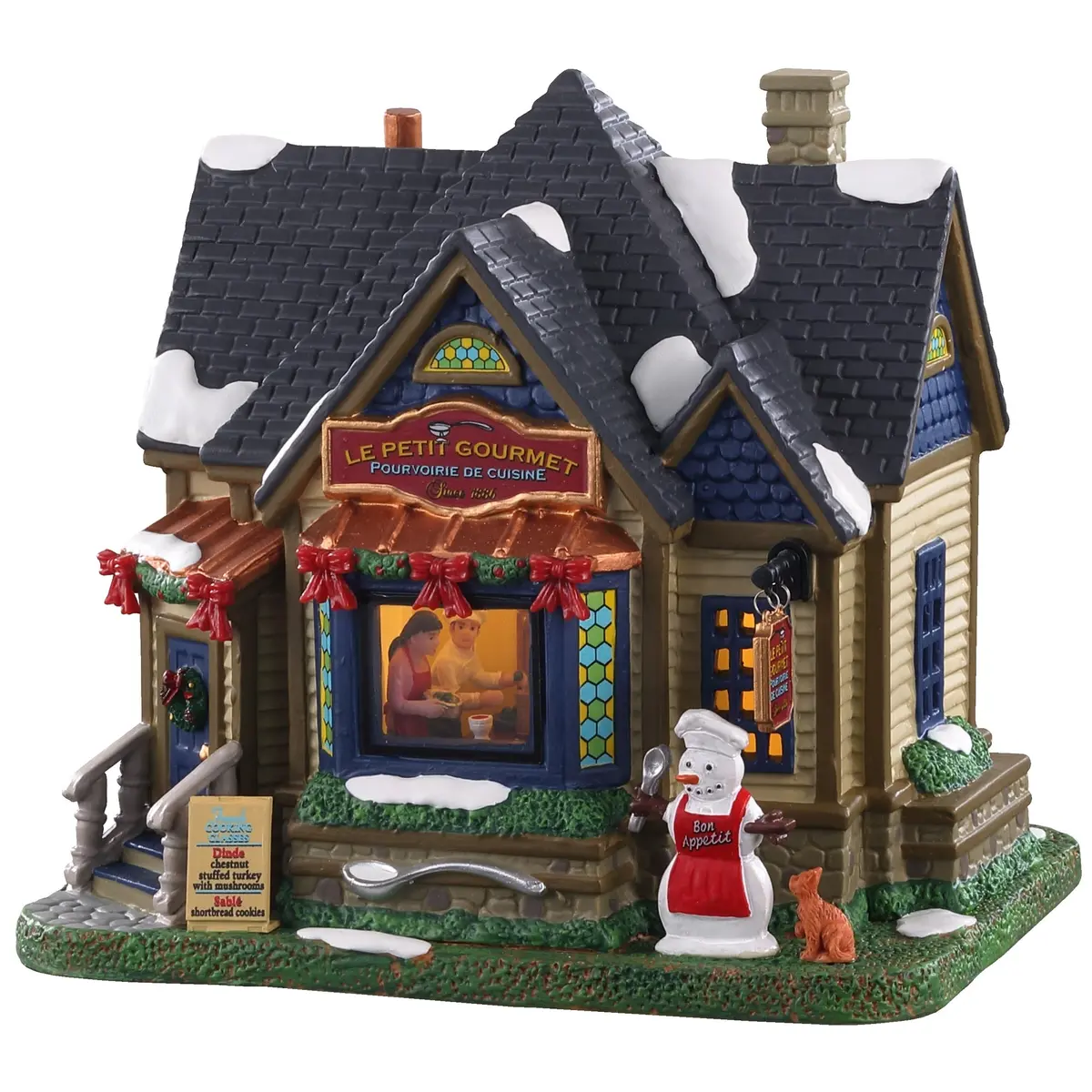 Lemax Caddington Village Lighted Building: Le Petit Gourmet #05685 1