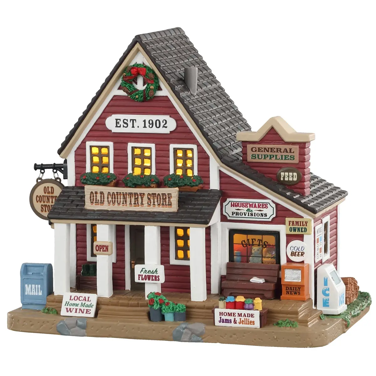 Lemax Harvest Crossing Lighted Building: Old Country Store #05635 1
