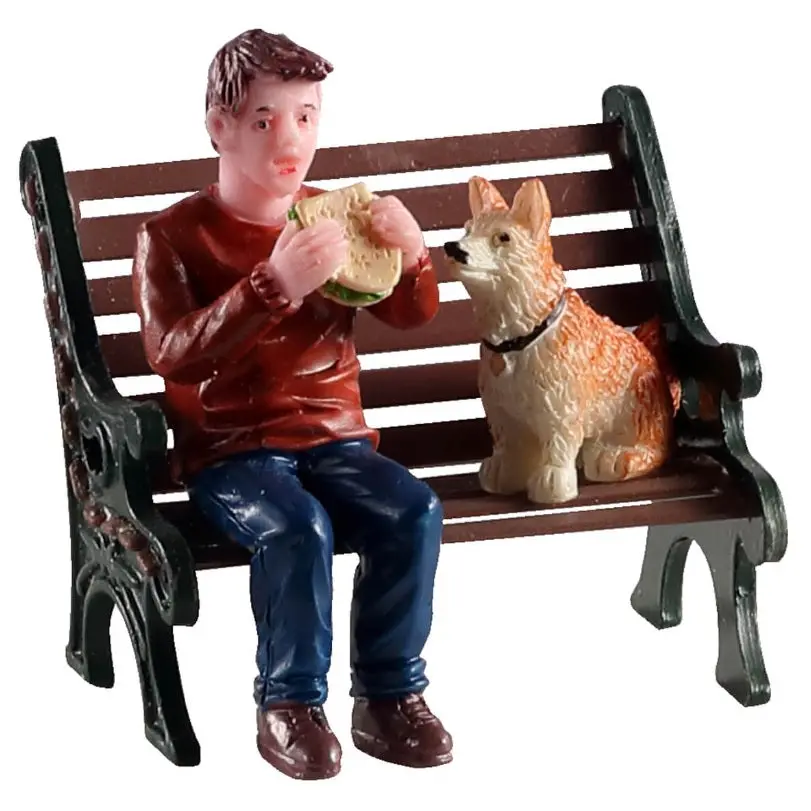 Lemax General Collectibles Figurine: Lunchbreak Buddy #02917 1