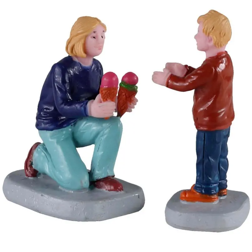Lemax General Collectible Figurines: Weekend Treats, Set Of 2 #02918 1