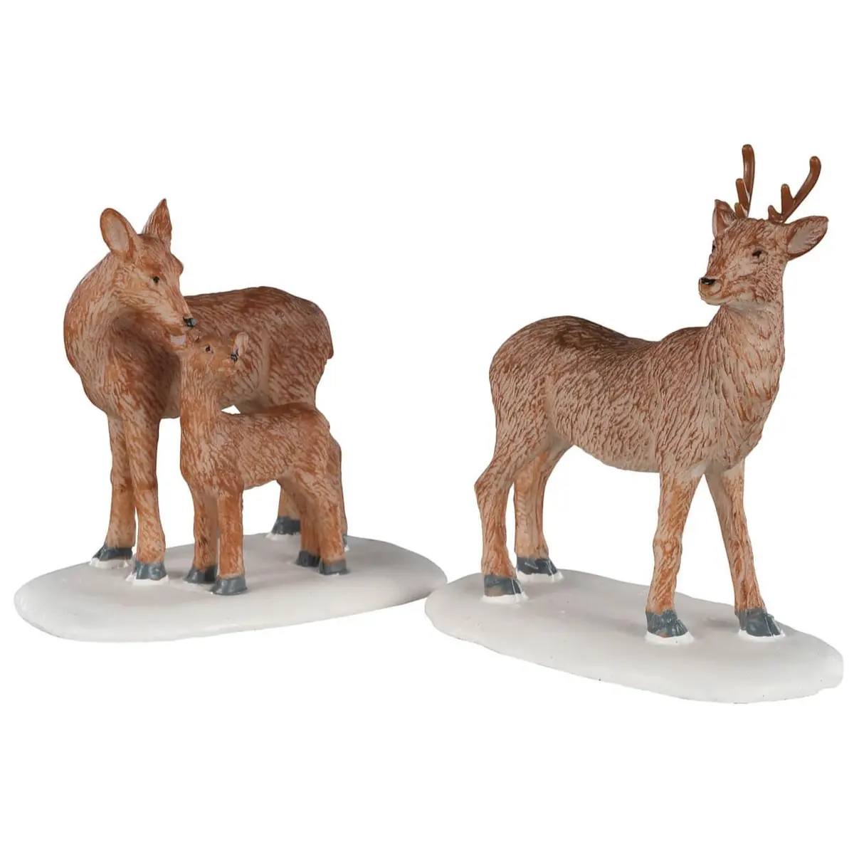 Lemax Vail Village Figurine: Deer Family, Set Of 2 #02929 1