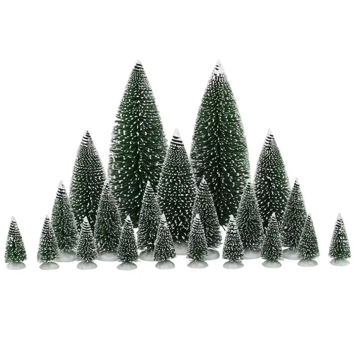 Lemax General Collectibles Accessories: Assorted Pine Trees, Set Of 21 #04768 1