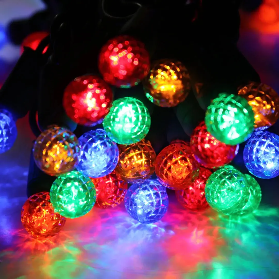 Set Of 50 Battery-Operated Extended Life Globe Lights 1