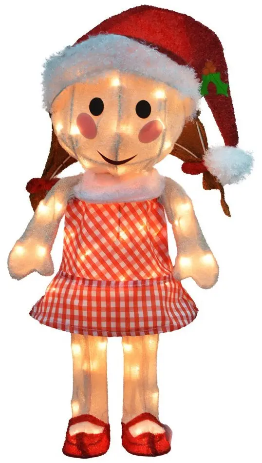 24" Misfit Sally Tinsel Outdoor Decoration From Rudolph The Red-Nosed Reindeer 1