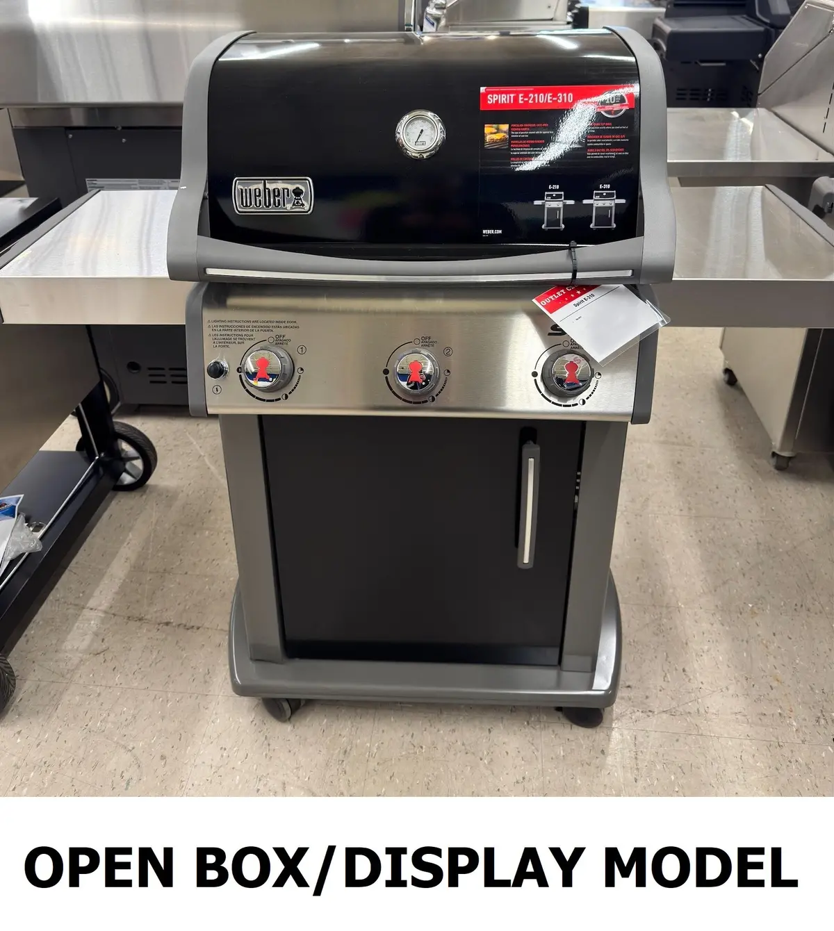 Outlet Weber Spirit E-310 (Lp) Grill 1