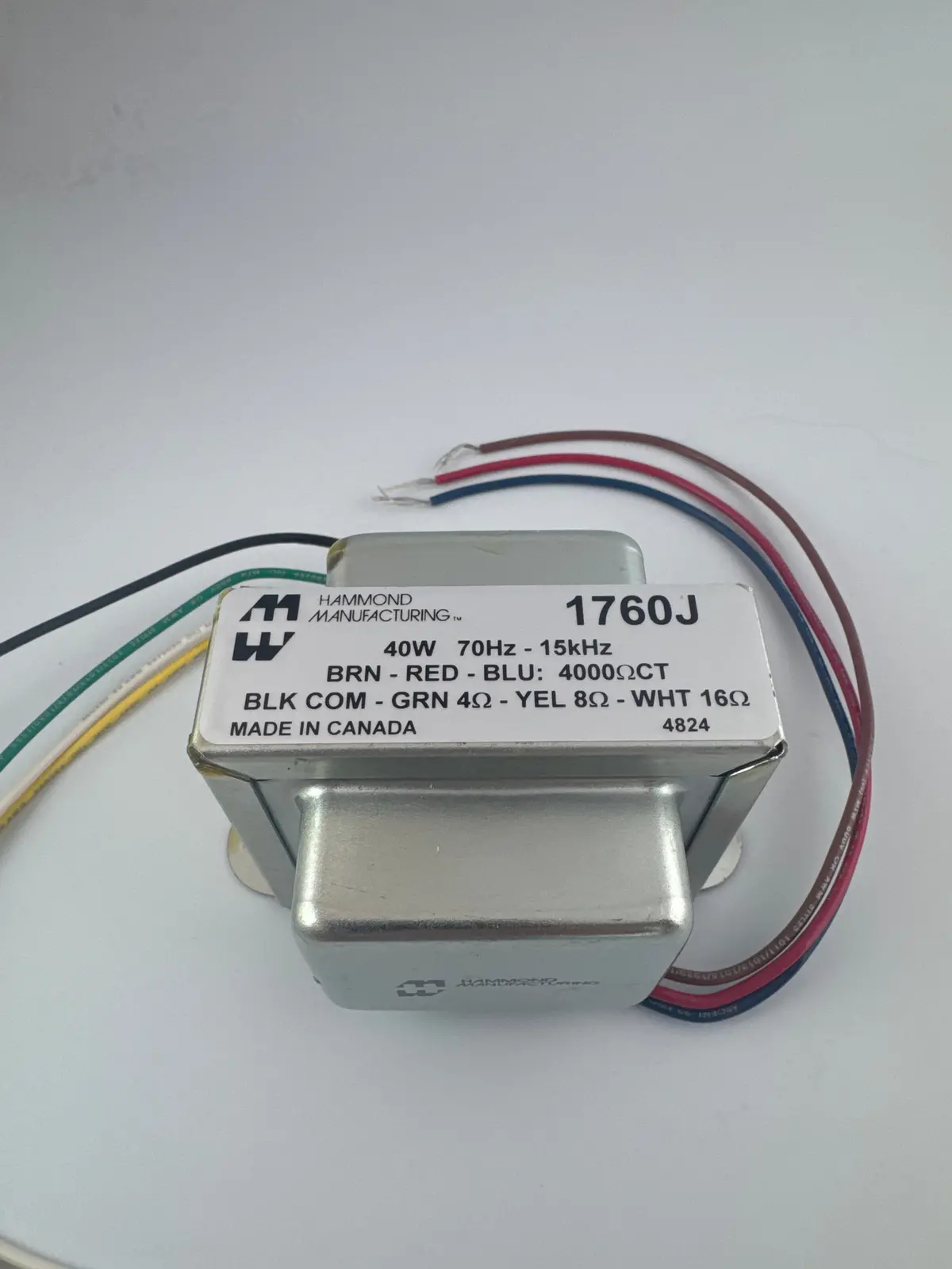 Transformer - Hammond - Output Replacement For Fender Upgrade - 40W 4K Ohm- Apd-1760J 1