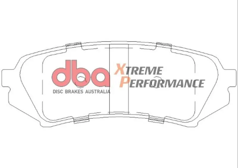 Dba Rear Brake Pads For 2000–2007 Toyota Land Cruiser Prado (Xp650 Series) 1