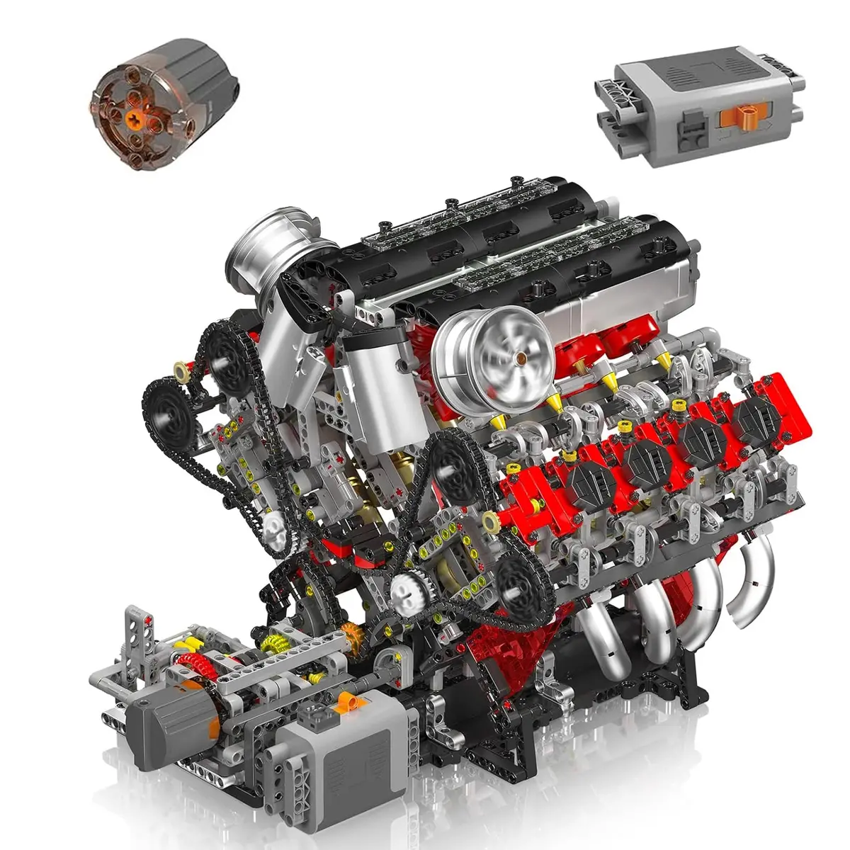 Mould King F488 3.9L V8 Engine - 2718Pcs 1