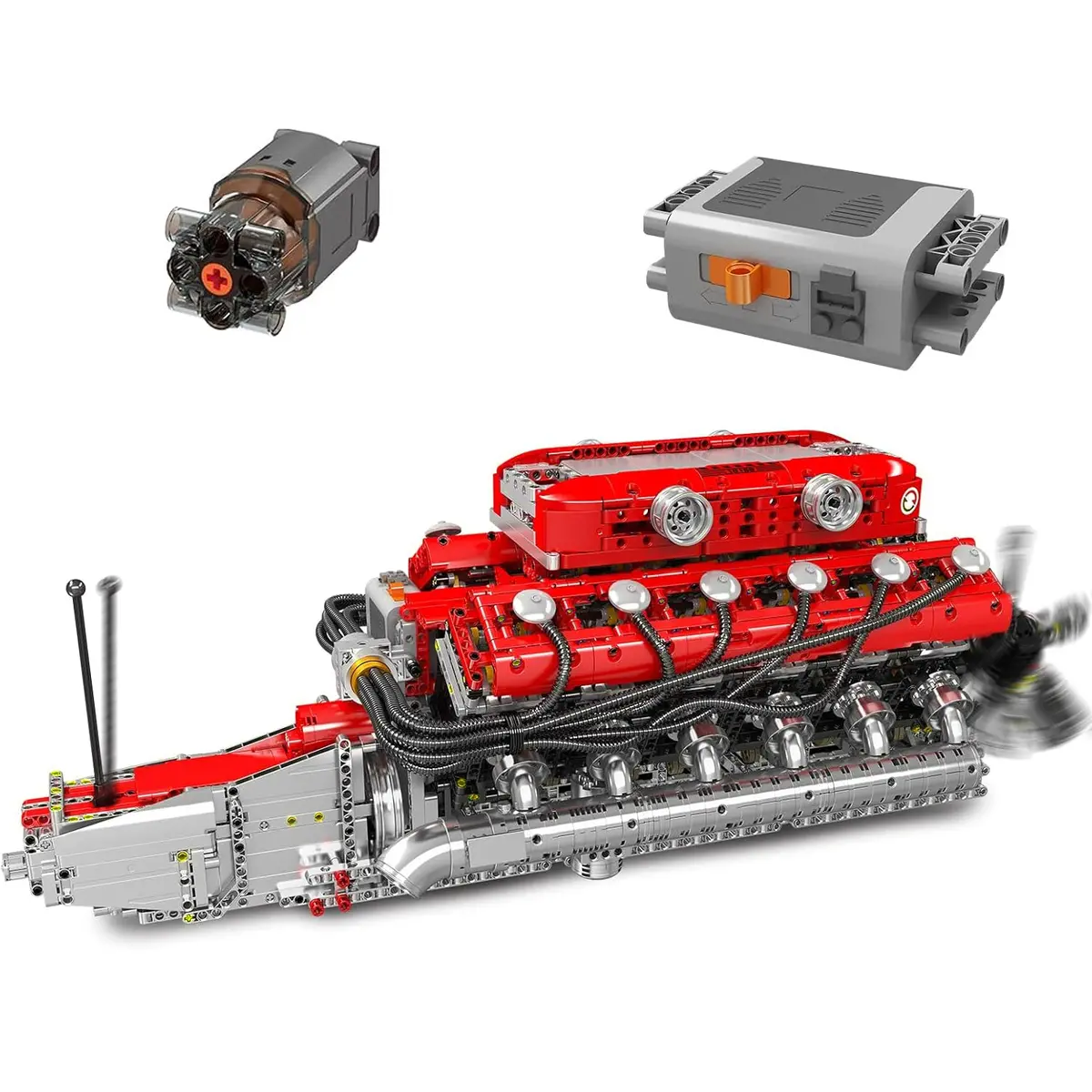 Mould King Lambo V12 Engine Building Sets - (3472 Pieces) 1
