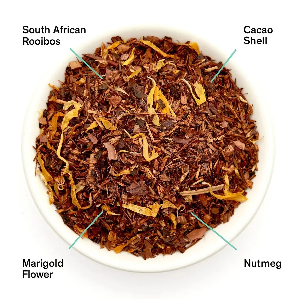 August Uncommon Tea Silent Night - Chocolate Nutmeg Rooibos (Caffeine Free) 1