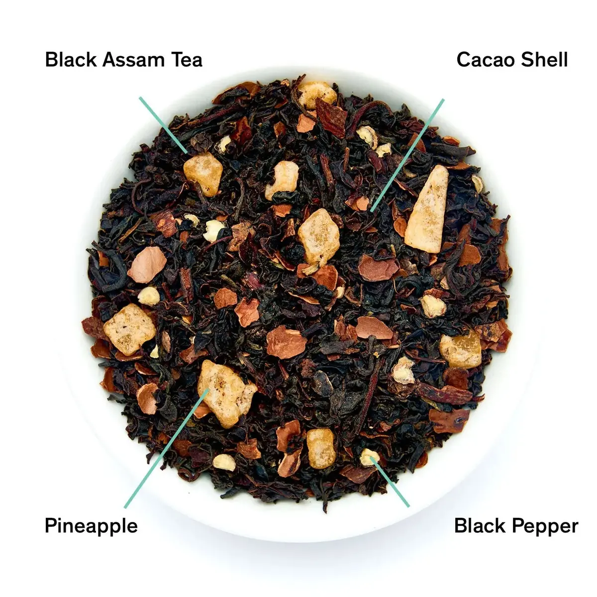 August Uncommon Tea Silencio - Spicy Pineapple Black Tea 1