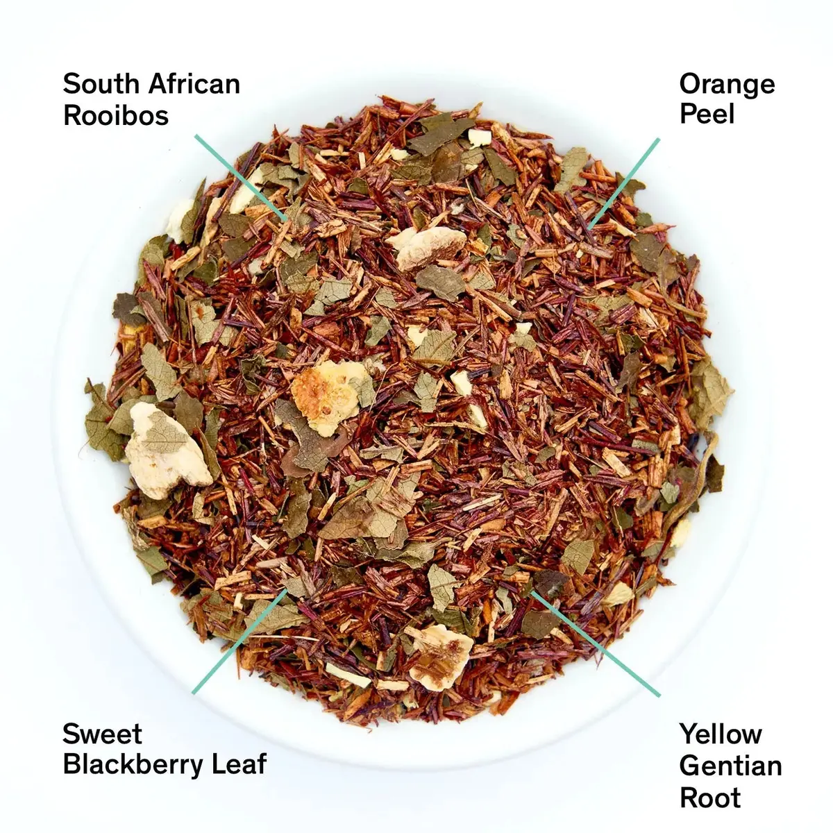 August Uncommon Tea Negroni - Bittersweet Orange Rooibos Tea (Caffeine Free) 1